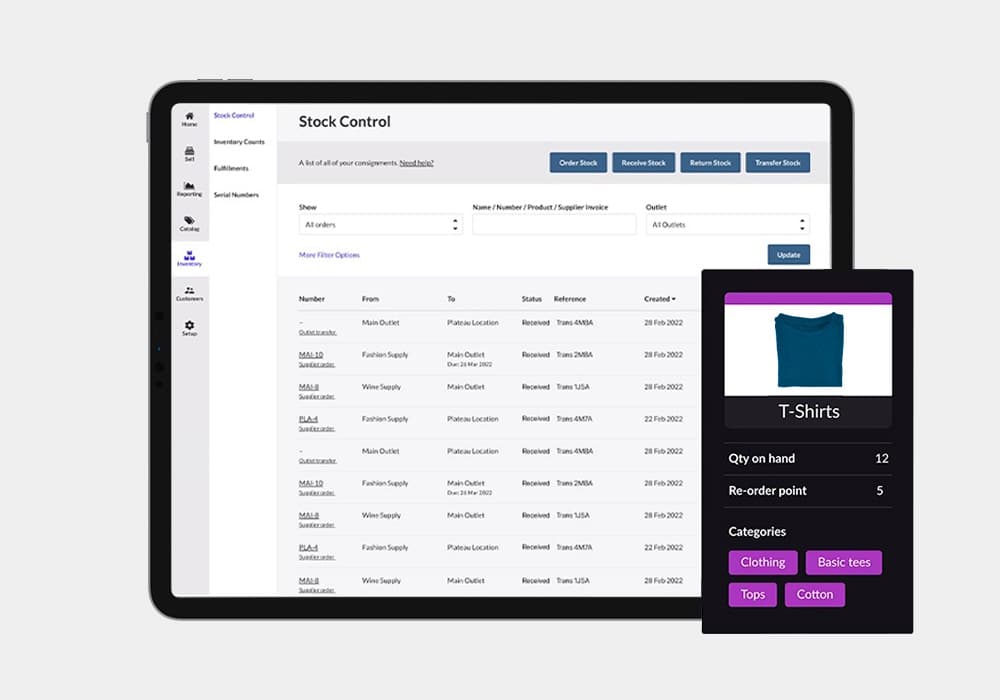 GRN and purchasing workflow in RealCloud