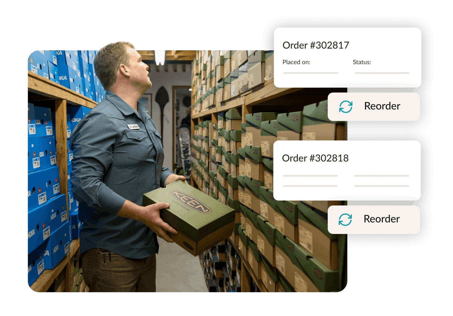 Inventory management and stock visibility in RealCloud