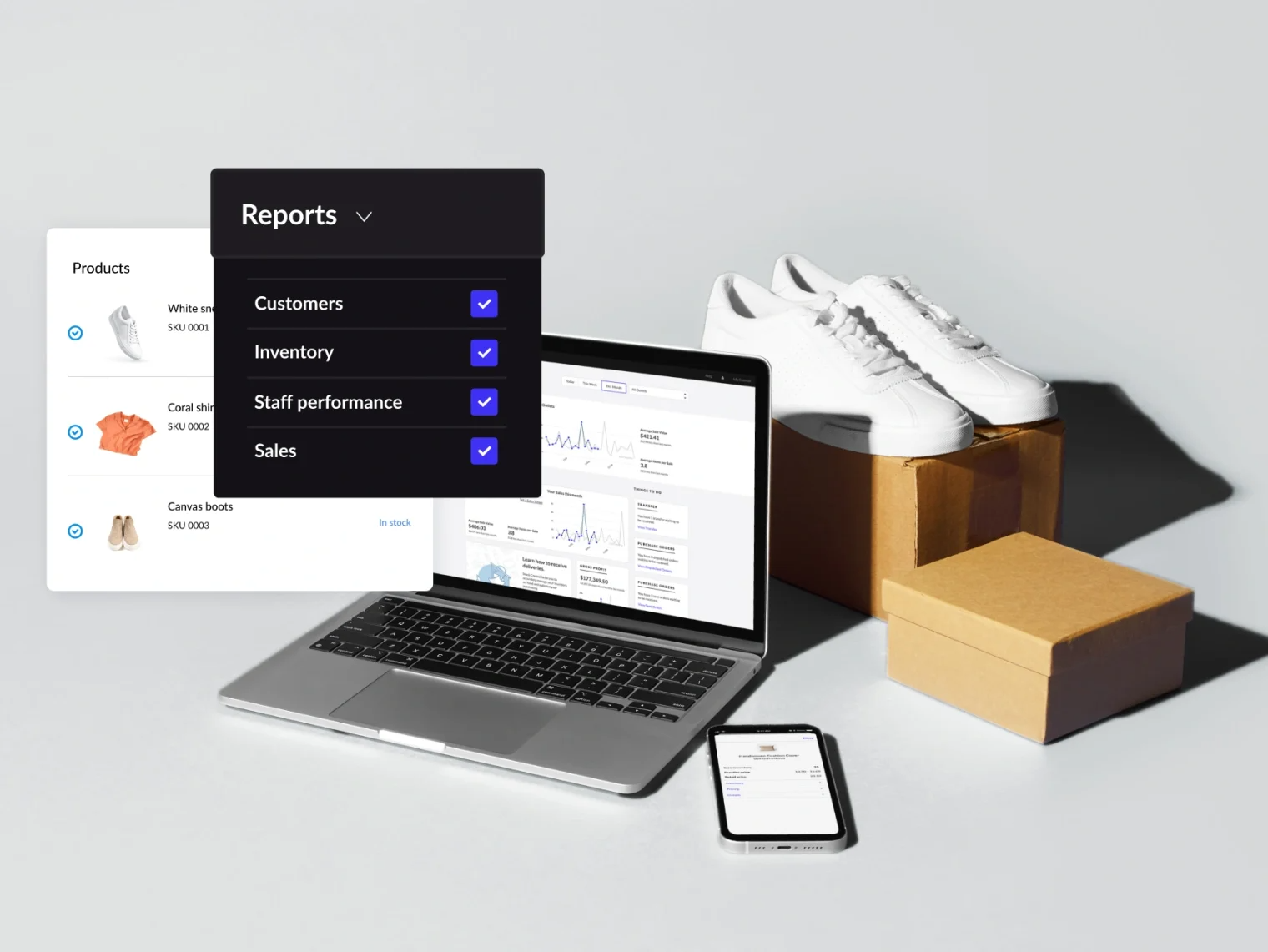 Inventory intelligence and stock reports in RealCloud