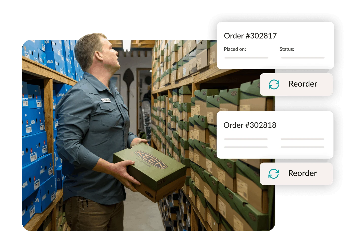 Inventory management and stock visibility in RealCloud
